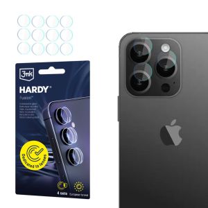 Sticlă pentru lentila aparatului foto pentru Apple iPhone 15 Pro Max - 3mk HARDY® Fusion Lens Protection™