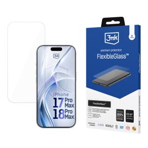 Sticlă hibridă antișoc pentru Apple iPhone 17 Pro Max/ 18 Pro Max - 3mk FlexibleGlass