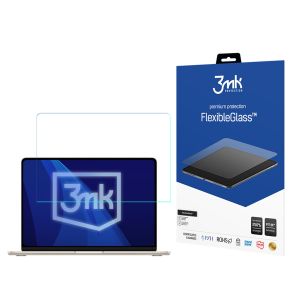 Sticlă hibridă flexibilă anti-spargere pentru Apple MacBook Air 13,6" M2/M3/M4 - 3mk FlexibleGlass