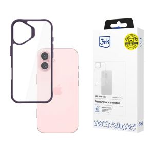 Husă pentru Apple iPhone 16 - 3mk Satin Armor Case+ Purple