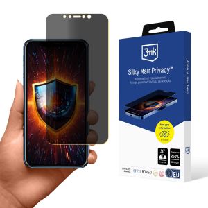 Folie de privatizare pentru Apple iPhone Xr - 3mk Silky Matt Privacy