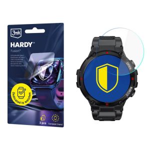 Sticlă hibridă pentru smartwatch Garett Sport  Tactic - 3mk HARDY® Fusion Watch Protection™