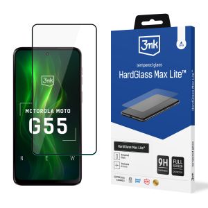 Sticlă temperată pentru Motorola Moto G55 5G - 3mk HardGlass Max Lite