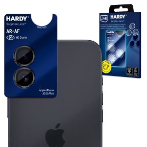 Sticlă de safir pentru obiectivul Apple iPhone 16 / 16 Plus / 17 - 3mk HARDY® Sapphire Lens™