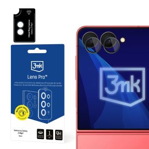 Sticlă securizată pentru obiectivul camerei pentru Samsung Galaxy Z Flip 7 3mk Lens Protection Pro Black
