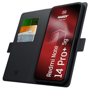 Husă cu clapetă pentru Redmi Note 14 Pro+ – 3mk HARDY® Foldy Case™