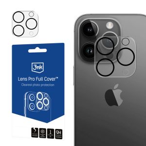 Protecție blindată pentru dispozitivul Apple iPhone 11 Pro - 3mk Lens Pro Full Cover