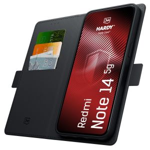 Husă cu clapetă pentru Redmi Note 14 5G – 3mk HARDY® Foldy Case™
