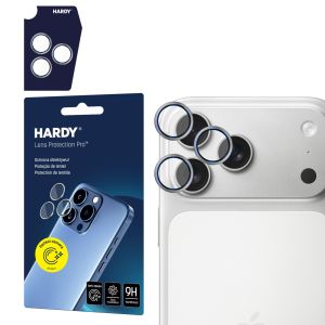 Protecția lentilei pentru Apple iPhone 17 Pro/ iPhone 17 Pro Max - HARDY Lens Protection Pro  Titanium Gray