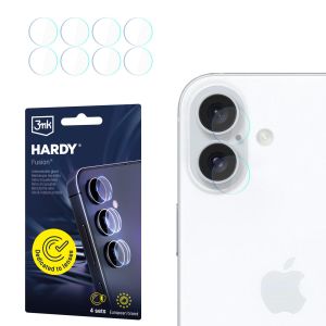 Sticlă pentru lentila aparatului foto pentru Apple iPhone 16 - 3mk HARDY® Fusion Lens Protection™