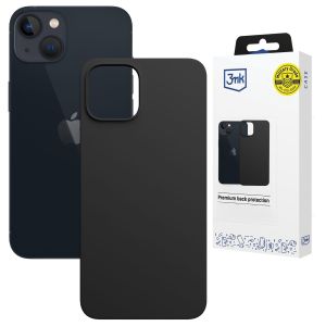 Husă din silicon cu MagSafe pentru Apple iPhone 14 Plus - 3mk HARDY® Mellow MagCase™ Black