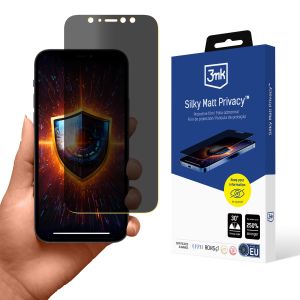 Folie de privatizare pentru Apple iPhone 12 Mini - 3mk Silky Matt Privacy