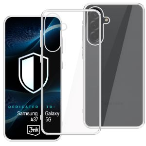 Husă transparentă pentru Samsung Galaxy A37 – 3mk HARDY® Vision Case™
