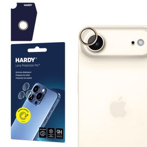 Protecție pentru obiectiv la Apple iPhone Air HARDY Lens Protection Pro Titanium Gold