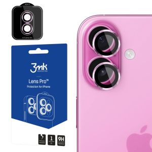 Sticlă securizată pentru obiectivul camerei pentru Apple iPhone 17 3mk Lens Protection Pro Light Purple