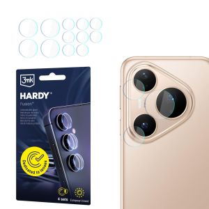 Sticlă pentru lentila aparatului foto pentru Huawei Pura 80 Pro - 3mk HARDY® Fusion Lens Protection™