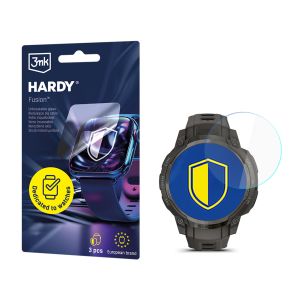 Sticlă hibridă pentru smartwatch Garmin Instinct Crossover AMOLED - 3mk HARDY® Fusion Watch Protection™