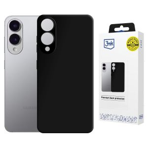 Husă din silicon cu MagSafe pentru Samsung Galaxy S25 Edge - 3mk HARDY® Mellow MagCase™ Black
