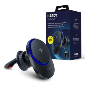 Încărcător auto wireless cu MagSafe 15W MPP Qi2 3mk HARDY® AeroCharger™
