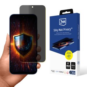 Folie de protecție pentru confidențialitate pentru Redmi 17 4G / 5G - 3mk Silky Matt Privacy