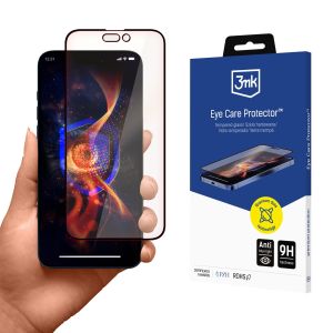 Sticlă securizată Anti-Blue Light pentru Apple iPhone 14 Pro - 3mk Eye Care Protector