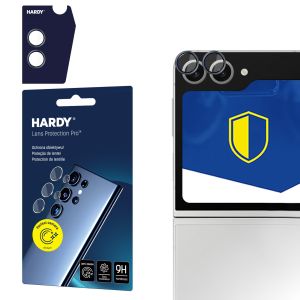Protecția lentilei pentru Samsung Galaxy Z Flip 6 - HARDY Lens Protection Pro Black