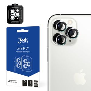 Sticlă securizată pentru obiectivul camerei pentru Apple iPhone 11 Pro 3mk Lens Protection Pro Silver
