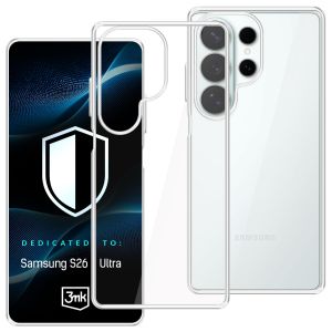 Husă transparentă pentru Samsung Galaxy S26 Ultra – 3mk HARDY® Vision Case™