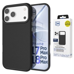 Husă blindată cu MagSafe pentru Apple iPhone 17 Pro Max/ 18 Pro Max - 3mk HARDY® Shockproof MagCase™