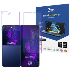 Folie de protecție antișoc pentru Samsung Galaxy Z Flip 7 - 3mk SilverProtection+ Folded Edition