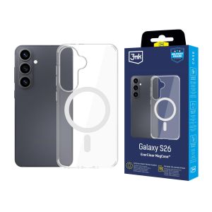 Protecție durabilă cu MagSafe pentru Samsung Galaxy S26+ - 3mk EverClear MagCase
