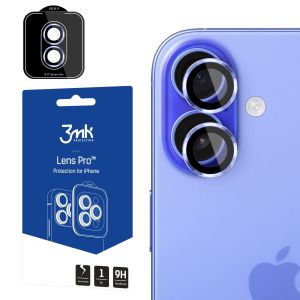 Sticlă securizată pentru obiectivul camerei pentru Apple iPhone 17 3mk Lens Protection Pro Light Blue