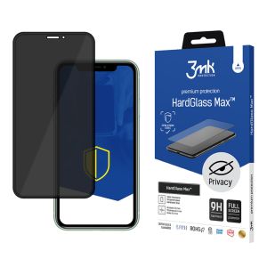 Sticlă de confidențialitate pentru Apple iPhone X/XS/11 Pro - 3mk HardGlass Max Privacy