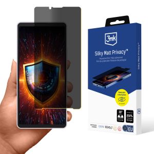 Folie de protecție pentru confidențialitate pentru Sony Xperia 10 VIII - 3mk Silky Matt Privacy