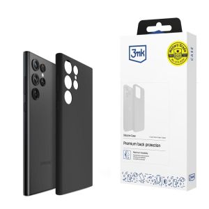 Husă pentru Samsung Galaxy S24 Ultra - 3mk Silicone Case Black