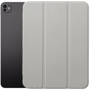 Husă cu suport pentru tabletă Apple iPad Pro 13 (M4/M5) (13") - 3mk HARDY® TabCase™ Silver