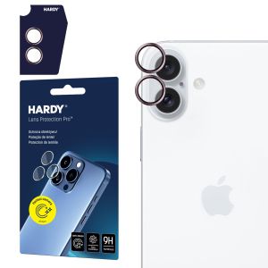 Protecția lentilei pentru Apple iPhone 16 - HARDY Lens Protection Pro Pink