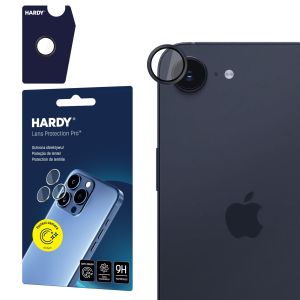 Protecția lentilei pentru Apple iPhone 16E/ iPhone 17E - HARDY Lens Protection Pro Black