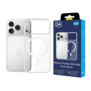 Protecție durabilă cu MagSafe pentru Apple iPhone 17 Pro Max - 3mk EverClear MagCase