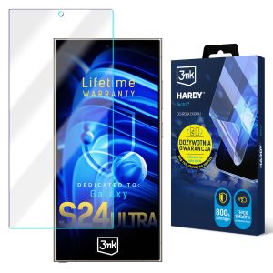 Folie superrezistentă pentru Samsung Galaxy S24 Ultra - 3mk HARDY® Tectra™ (garanție pe viață)
