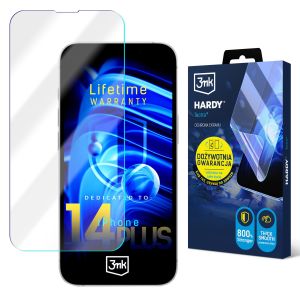Folie superrezistentă pentru Apple iPhone 14 Plus - 3mk HARDY® Tectra™ (garanție pe viață)