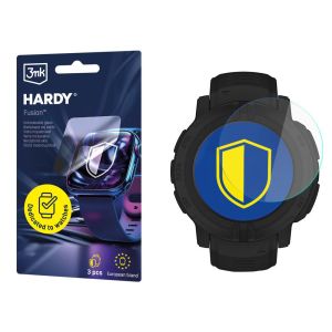 Sticlă hibridă pentru smartwatch Garmin Instinct 2/Solar - 3mk HARDY® Fusion Watch Protection™