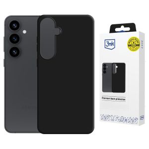 Husă din silicon cu MagSafe pentru Samsung Galaxy S25+ - 3mk HARDY® Mellow MagCase™ Black