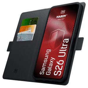 Husă cu clapetă pentru Samsung Galaxy S26 Ultra – 3mk HARDY® Foldy Case™