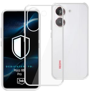 Husă transparentă pentru POCO X8 Pro – 3mk HARDY® Vision Case™