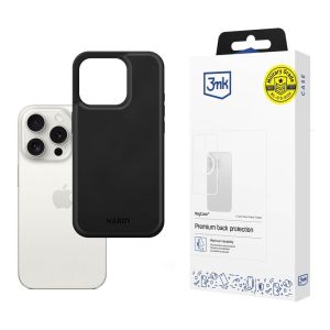 Etui pentru Apple iPhone 15 Pro Max - 3mk Hardy Silky Leather MagCase