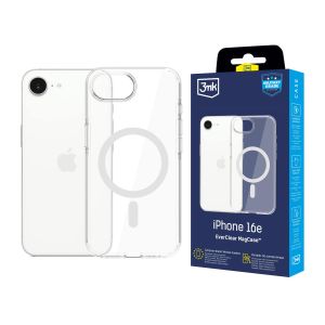 Protecție durabilă cu MagSafe pentru Apple iPhone 16E - 3mk EverClear MagCase