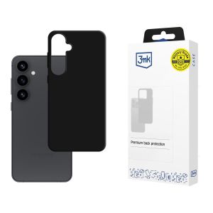 Husă din silicon pentru Samsung Galaxy S25 - 3mk HARDY® Mellow Case™ Black