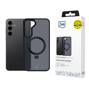 Husă pentru Samsung Galaxy S24+ - 3mk Smoke Case Mag&Stand
