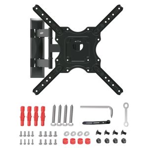 Suport de perete pentru televizor 32–70 inch 3mk HARDY® Xplore 35™ - reglabil, rotativ, VESA, până la 35 kg